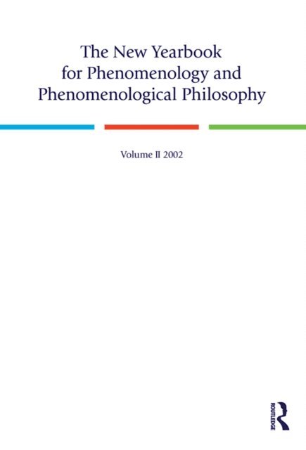 Steven Crowell, Burt Hopkins - New Yearbook for Phenomenology and Phenomenological Philosophy, E-bok