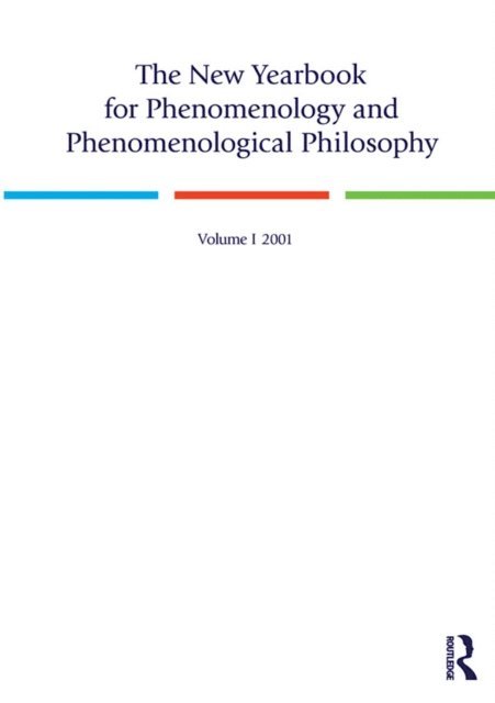 Steven Crowell, Burt Hopkins - New Yearbook for Phenomenology and Phenomenological Philosophy, E-bok