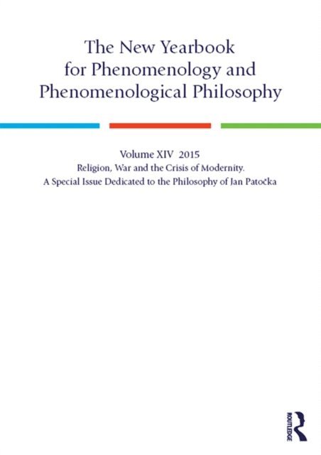 James Dodd, Ludger Hagedorn - New Yearbook for Phenomenology and Phenomenological Philosophy, E-bok