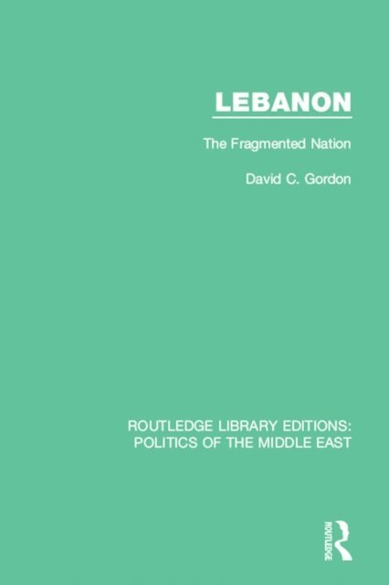 David C. Gordon - Lebanon, E-bok