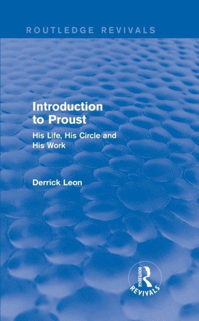 Derrick Leon - Introduction to Proust, E-bok