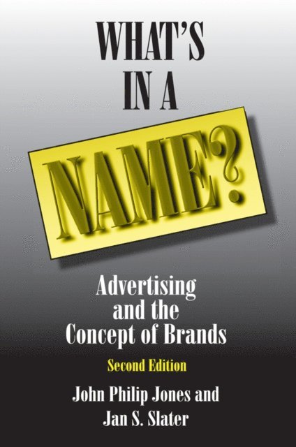 Jan S. Slater, David M Jones - What's in a Name?, E-bok