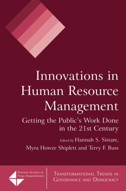 Terry F. Buss, Myra Howze Shiplett, Hannah S. Sistare - Innovations in Human Resource Management, E-bok