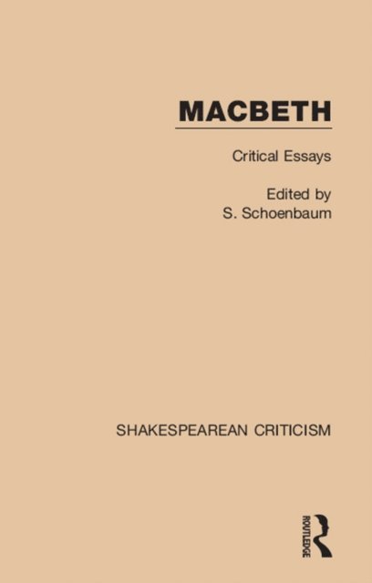 Samuel Schoenbaum - Macbeth, E-bok