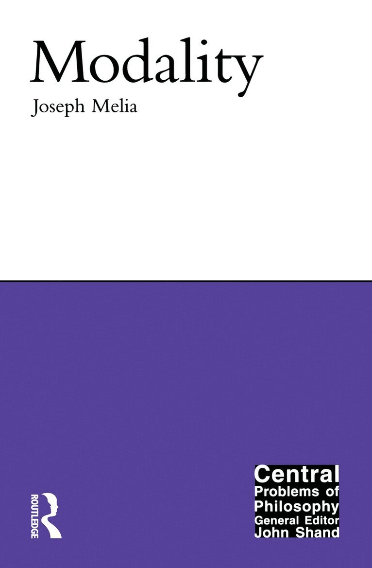 Joseph Melia - Modality, E-bok