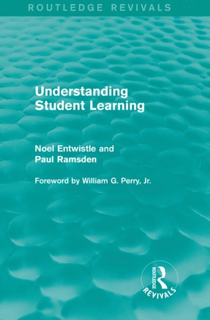 Paul Ramsden, Noel Entwistle - Understanding Student Learning (Routledge Revivals), E-bok