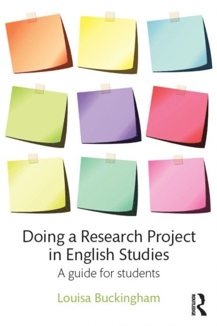 Louisa Buckingham - Doing a Research Project in English Studies, E-bok