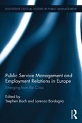 Public Service Management and Employment Relations in Europe