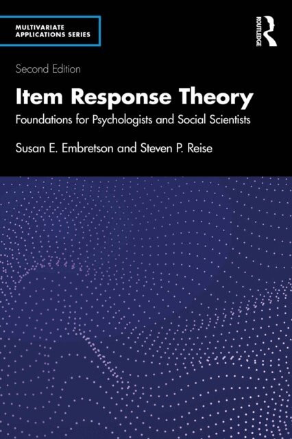 Steven P. Reise, Susan E. Embretson - Item Response Theory, E-bok