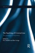 Teaching of Criminal Law