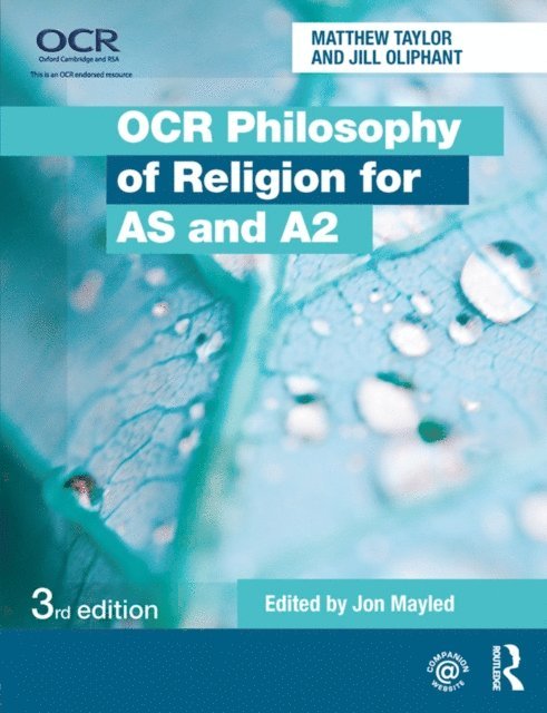 Matthew Taylor, Jill Oliphant, Jon Mayled - OCR Philosophy of Religion for AS and A2, E-bok