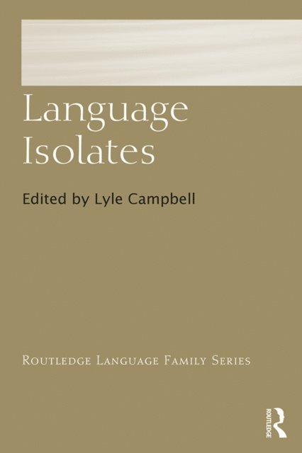 Lyle Campbell - Language Isolates, E-bok