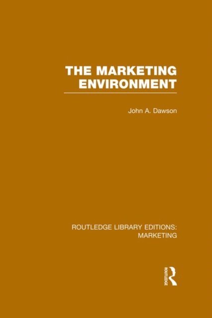John Dawson - Marketing Environment (RLE Marketing), E-bok