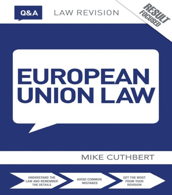 Michael Cuthbert - Q&A European Union Law, E-bok