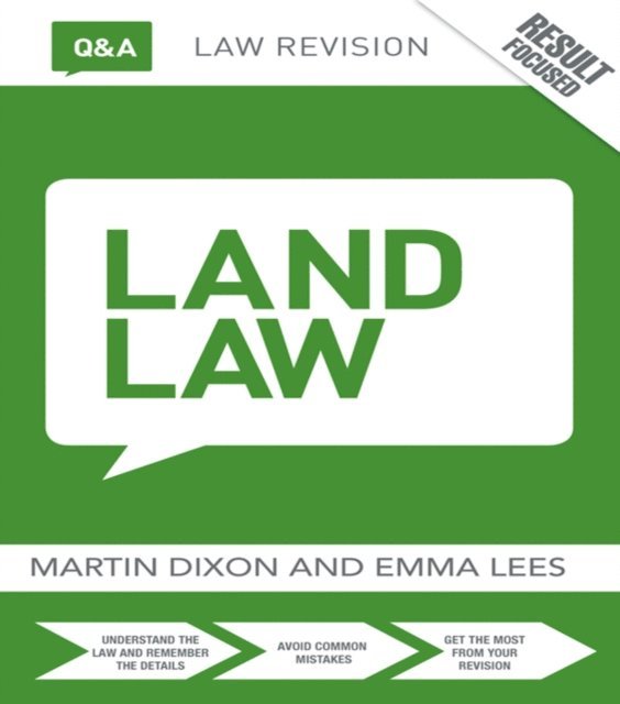 Emma Lees, Martin Dixon - Q&A Land Law, E-bok