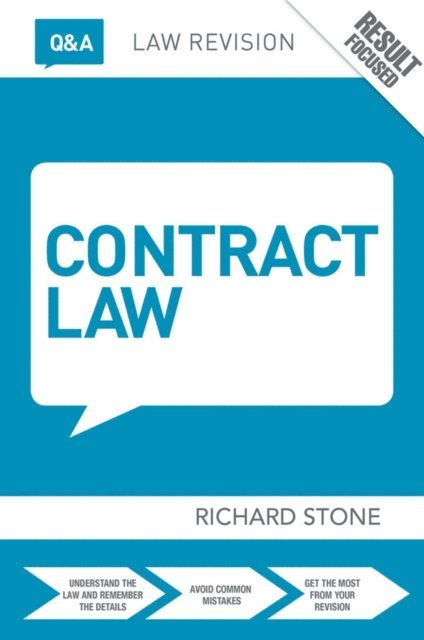 Richard Stone - Q&A Contract Law, E-bok