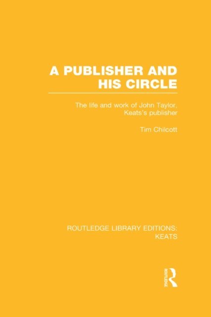 Tim Chilcott - Publisher and his Circle, E-bok