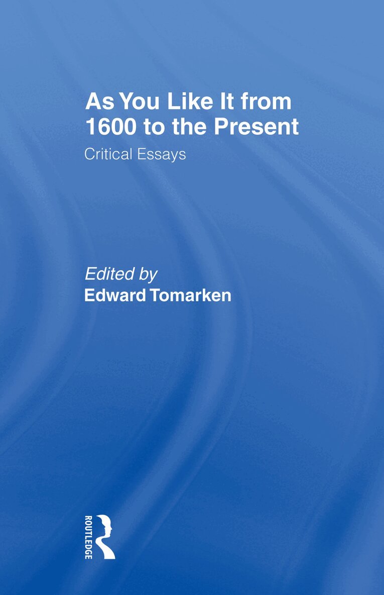 Edward Tomarken - As You Like It, E-bok