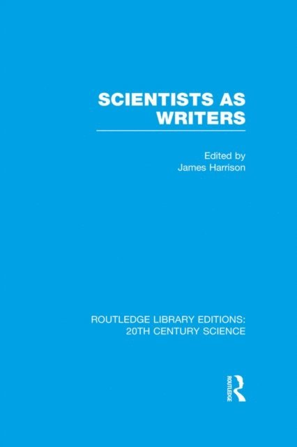 James Harrison - Scientists as Writers, E-bok