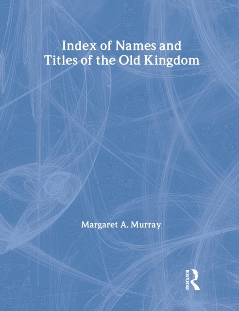 Murray - Index Of Names & Titles Of The, E-bok