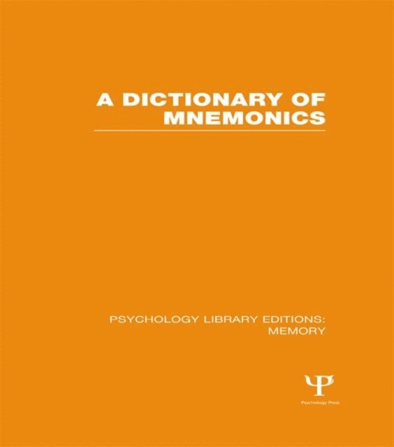 Various - Dictionary of Mnemonics (PLE: Memory), E-bok