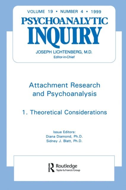 Diana Diamond - Attachment Research and Psychoanalysis, E-bok