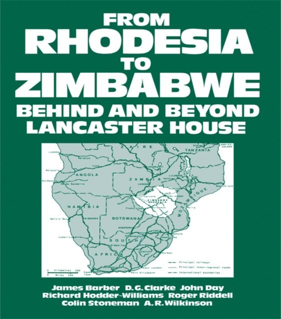 W.H. Morris-Jones - From Rhodesia to Zimbabwe, E-bok