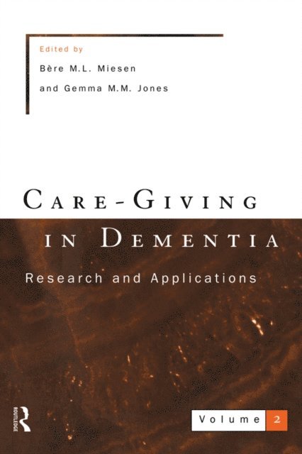 Bere Miesen, Gemma Jones - Care-Giving In Dementia 2, E-bok