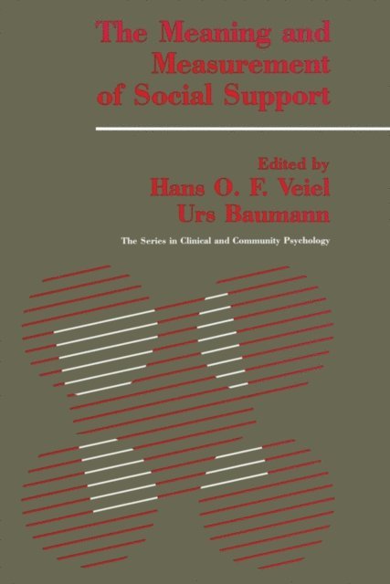 Urs Baumann, Hans O. Veiel - Meaning And Measurement Of Support, E-bok