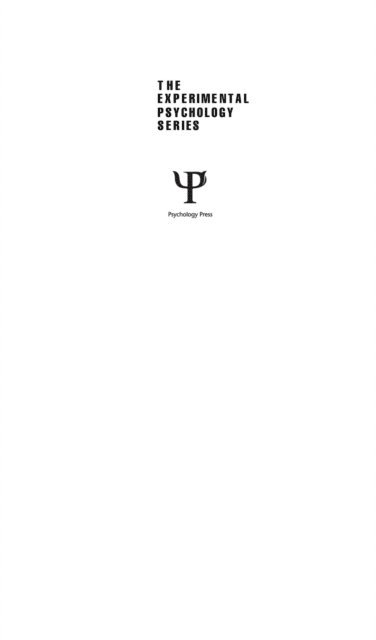 W. R. Garner - Processing of Information and Structure, E-bok