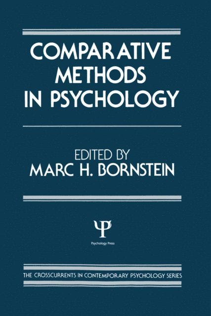 M. H. Bornstein - Comparative Methods in Psychology, E-bok