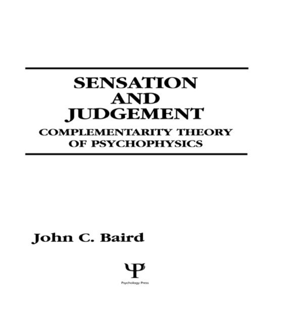 John C. Baird - Sensation and Judgment, E-bok