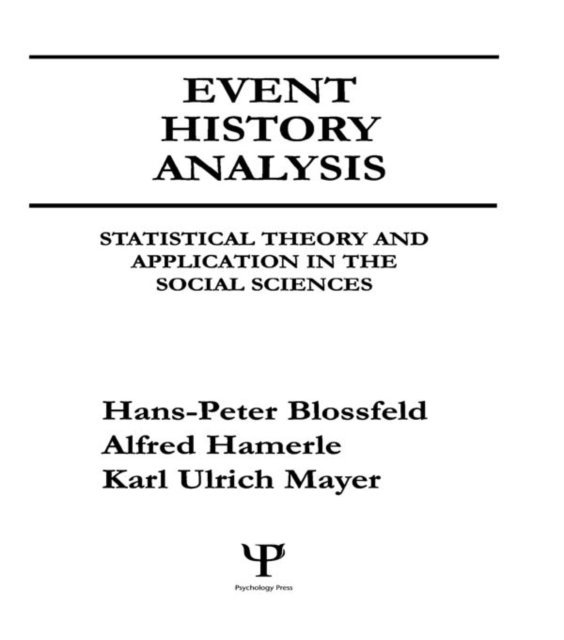 Karl Ulrich Mayer, Alfred Hamerle, Hans-Peter Blossfeld - Event History Analysis, E-bok