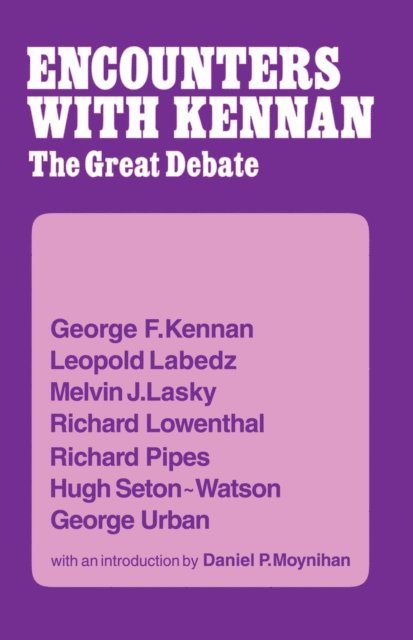 George F. Kennan - Encounter with Kennan, E-bok