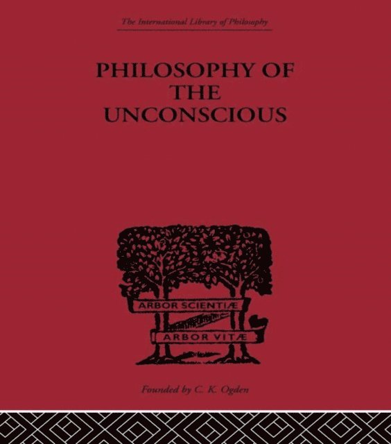 Eduard Von Hartmann - Philosophy of the Unconscious, E-bok