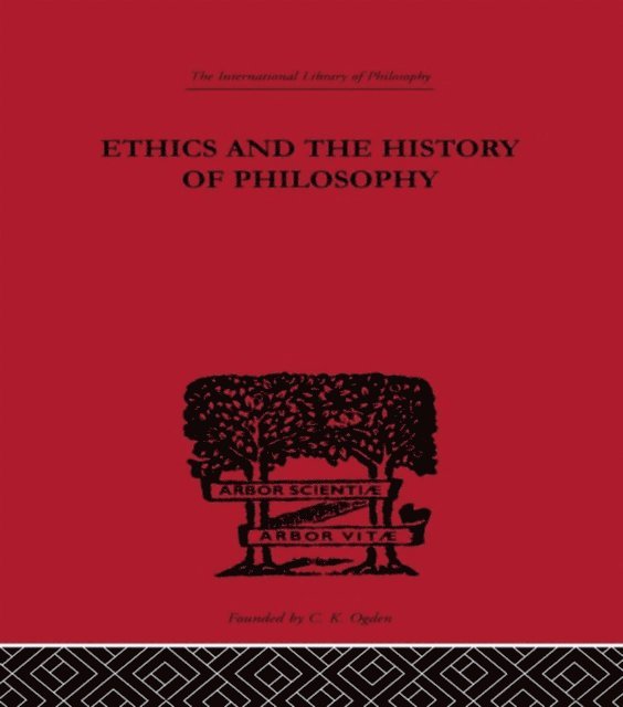 C.D. Broad - Ethics and the History of Philosophy, E-bok