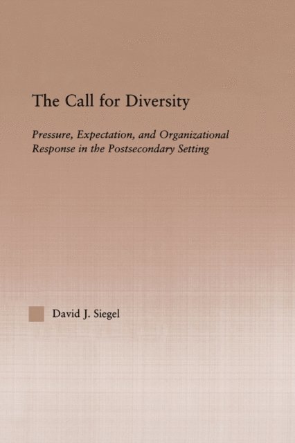 David J. Siegel - Call For Diversity, E-bok