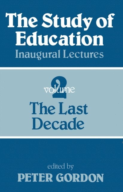 Peter Gordon - Study of Education Pb, E-bok