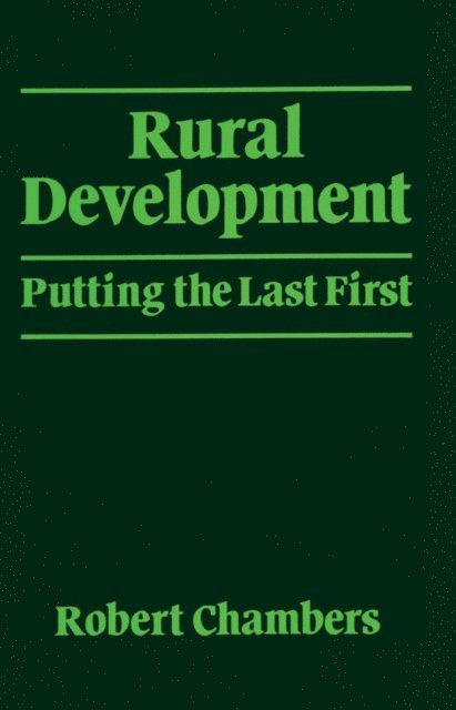 Robert Chambers - Rural Development, E-bok