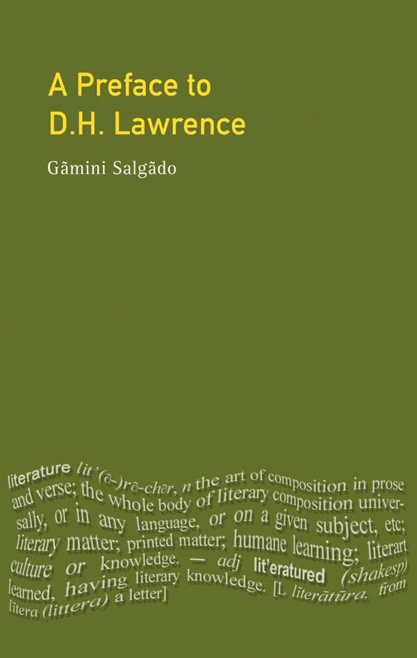 Gamini Salgado - Preface to Lawrence, E-bok