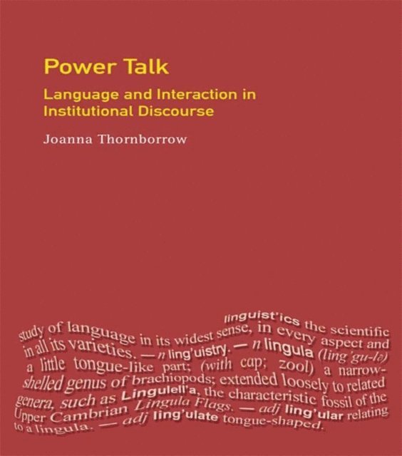 Joanna Thornborrow - Power Talk, E-bok