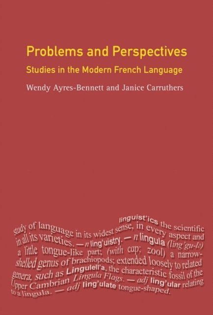 Rosalind Temple, Janice Carruthers, Wendy Ayres-Bennett - Problems and Perspectives, E-bok