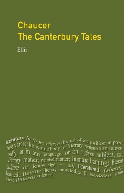 Steve Ellis, Geoffrey Chaucer - Chaucer, E-bok