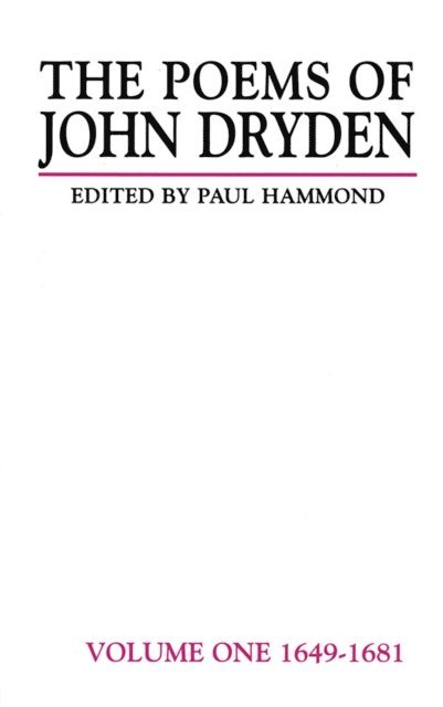 Paul Hammond - Poems of John Dryden: Volume Two, E-bok