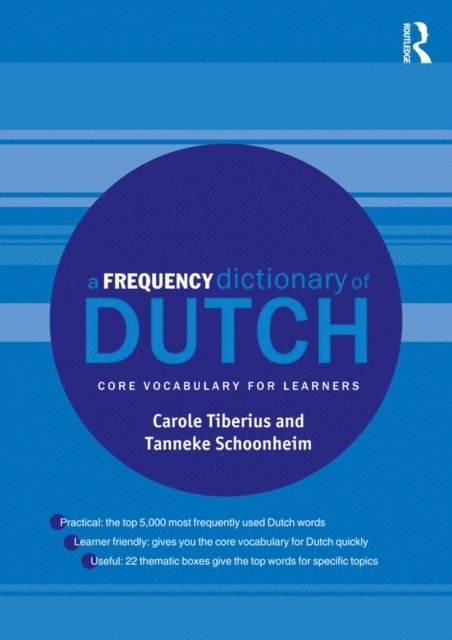 Tanneke Schoonheim, Carole Tiberius - Frequency Dictionary of Dutch, E-bok