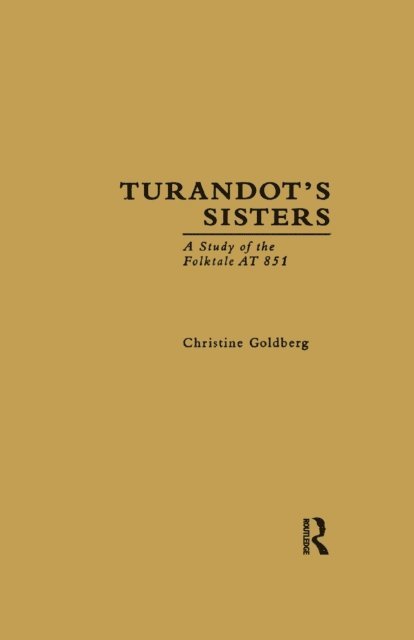 Christine Goldberg - Turandot's Sisters, E-bok