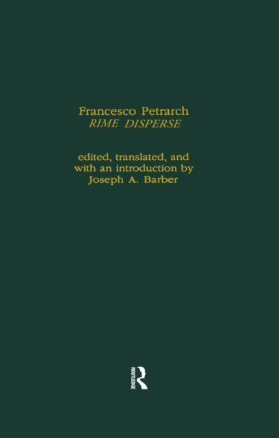 Joseph A. Barber - Francesco Petrarch Rime Disperse, E-bok
