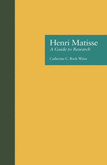 Catherine C. Bock Weiss - Henri Matisse, E-bok. Tillgänglighet: Lägg i varukorg
