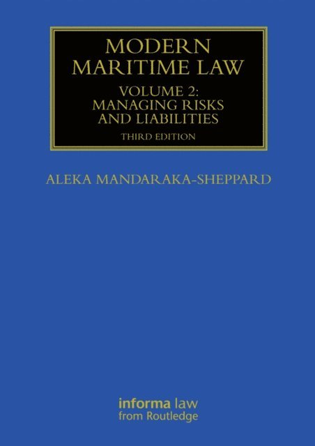 Aleka Mandaraka-Sheppard - Modern Maritime Law (Volume 2), E-bok