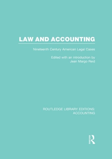Jean Reid - Law and Accounting (RLE Accounting), E-bok. Tillgänglighet: Lägg i varukorg